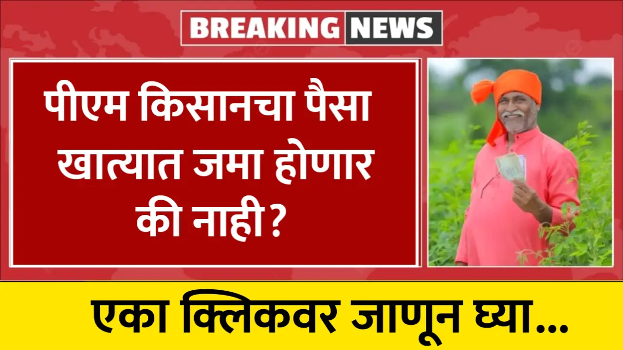 pm kisan money deposit or not in bank account